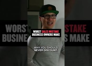 Worst Sales Mistake Business Owners Make