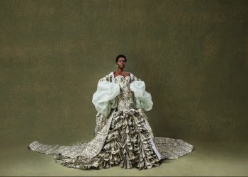 Ball Gown Made of (Fake) Money Debuts at NYFW