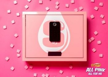 Starbursts’ biometric safe is filled exclusively with coveted ‘Pink’ flavor