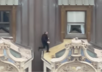 Man Jumping Across Window Awnings in Viral Clip Identified