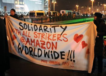 Amazon Workers at Joliet Warehouse Walk Out on Cyber Monday