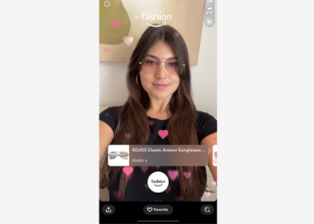 Amazon Fashion tries on Snapchat’s Shopping Lenses for AR-fueled experience