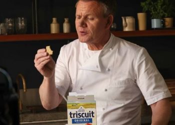 Triscuit embraces its unapologetic side with Gordon Ramsay