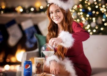 Pepsi brings ‘Pilk’ to the masses with Lindsay Lohan holiday ad