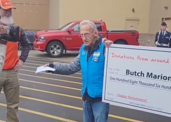82-Year-Old Retires From Walmart After Fundraiser Goes Viral