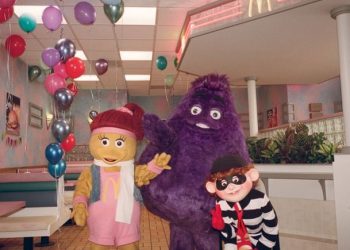 McDonald’s brings back Grimace for birthday party nostalgia
