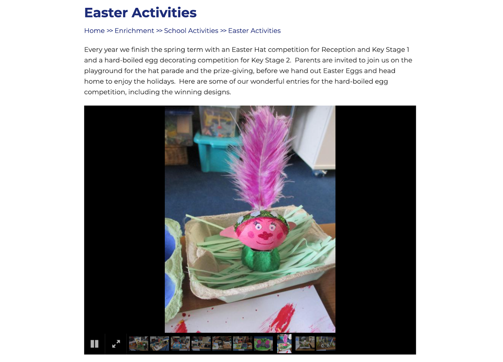 school activities