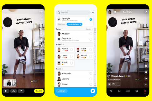 Snapchat spotlight