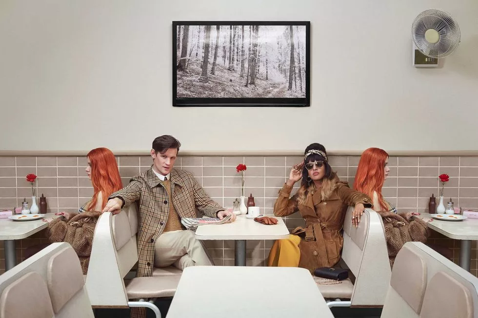 Matt Smith for Burberry's 2019 Christmas Campaign, photographed by Juno Calypso.