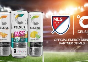 Celsius signs as official energy drink of MLS as US soccer buzz builds