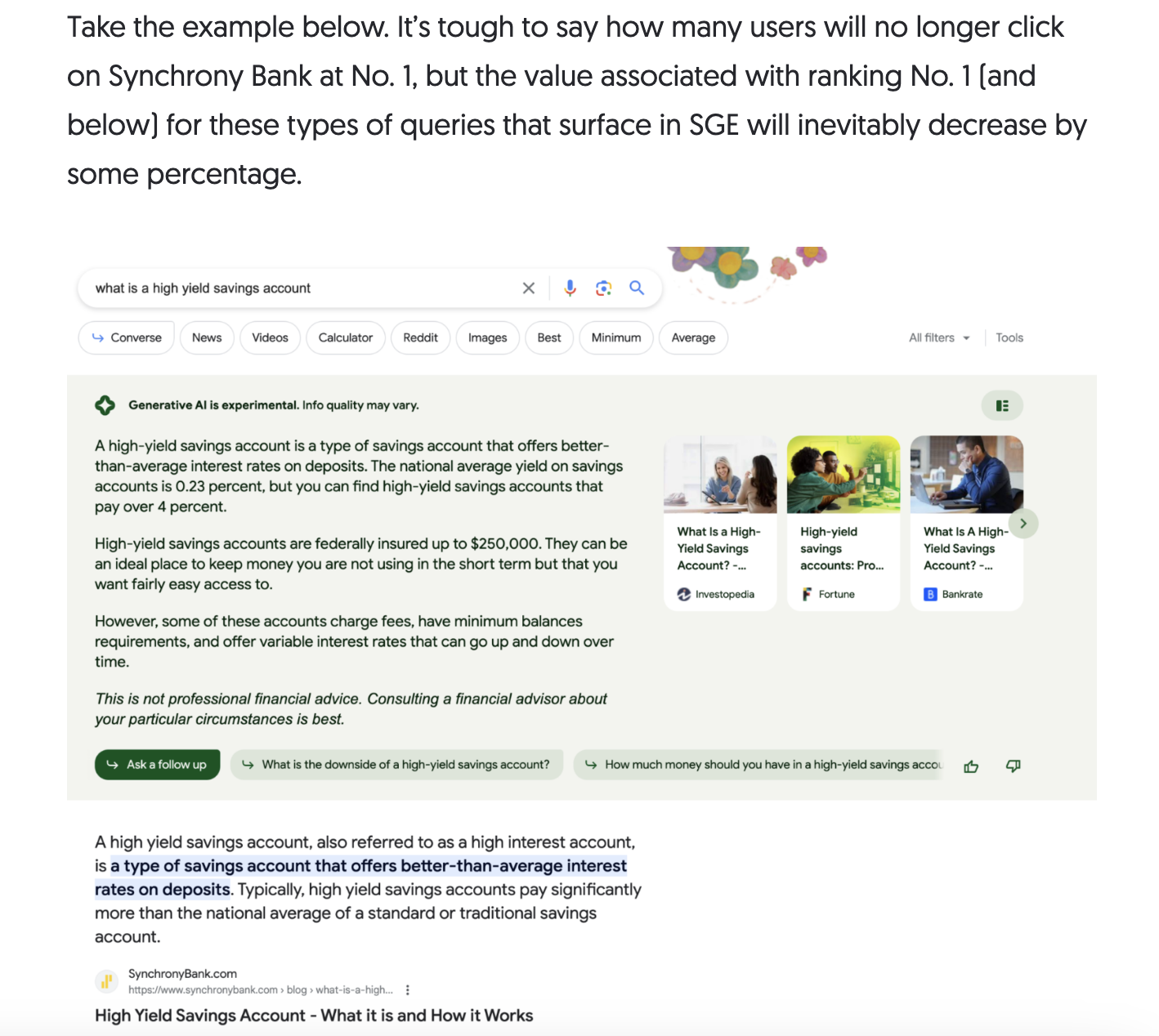Generative AI's Impact on SEO
