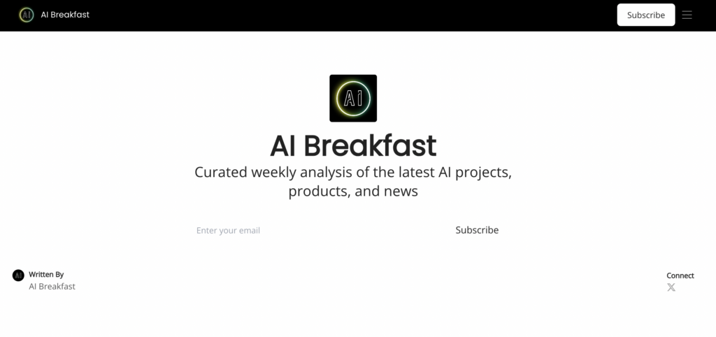 AI Breakfast newsletter