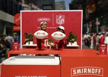 Smirnoff flips a coin for free cocktails as NFL season kicks off