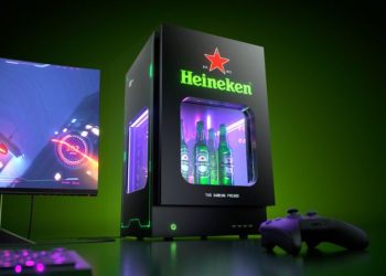 Heineken combines PC with beer fridge in overture to hardcore gamers