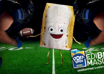 Pop-Tarts unveils edible mascot for inaugural bowl game