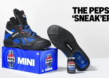 Pepsi teams with Shaq, Reebok for sneakers that carry mini cans