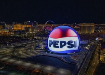 Pepsi Wild Cherry stokes Super Bowl excitement with Vegas Sphere takeover