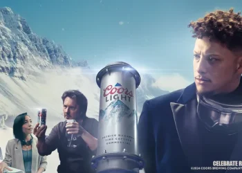 Coors Light will bury its latest Patrick Mahomes ad in a time capsule