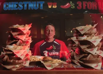 Chili’s challenges Joey Chestnut to a livestreamed eating contest