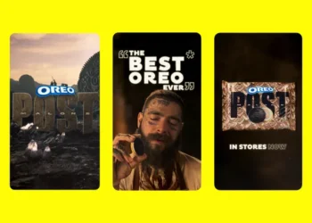 Oreo hypes Post Malone cookie drop with new Snapchat ad format