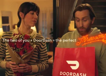 DoorDash suggests a ‘Threesome’ in racy Valentine’s Day ads