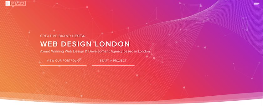 creative brand design, web design agency in UK